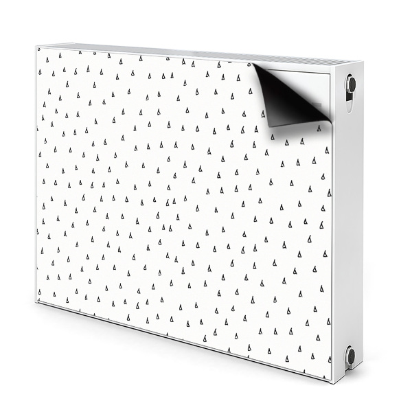 Couvercle magnétique du radiateur Picături Desenate