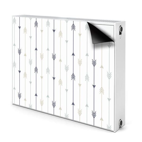 Couvercle magnétique du radiateur Săgeți Geometrice