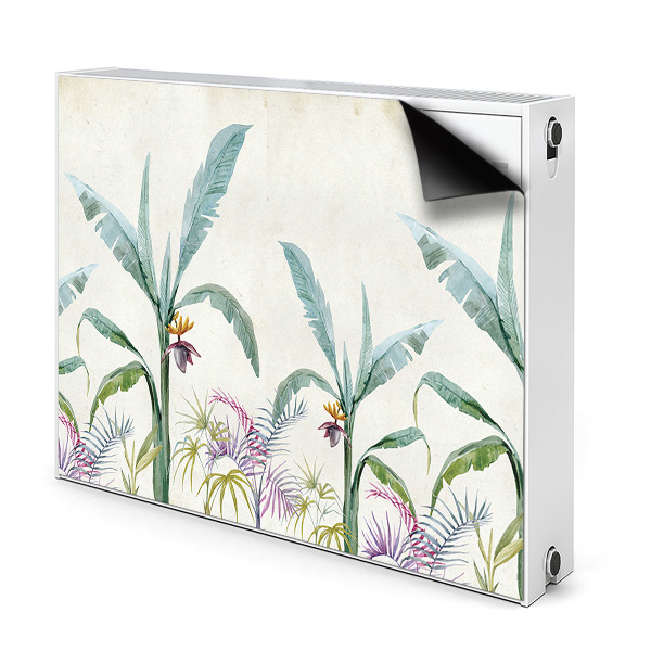 Déco cache radiateur Vegetația Junglei