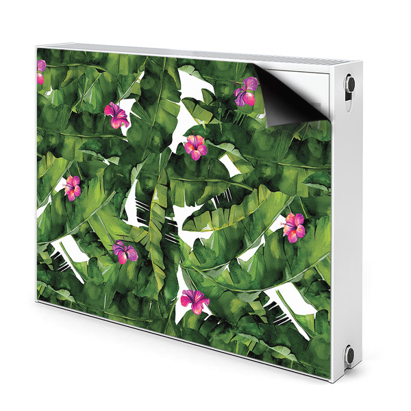 Couvercle magnétique du radiateur Hibiscus