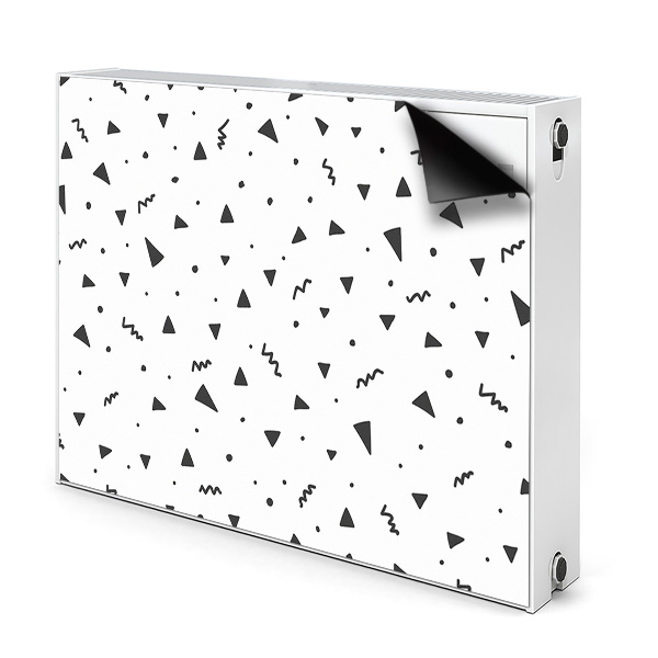 Aimant décoratif pour radiateur Forme Geometrice