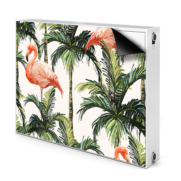 Aimant cache radiateur Flamingos