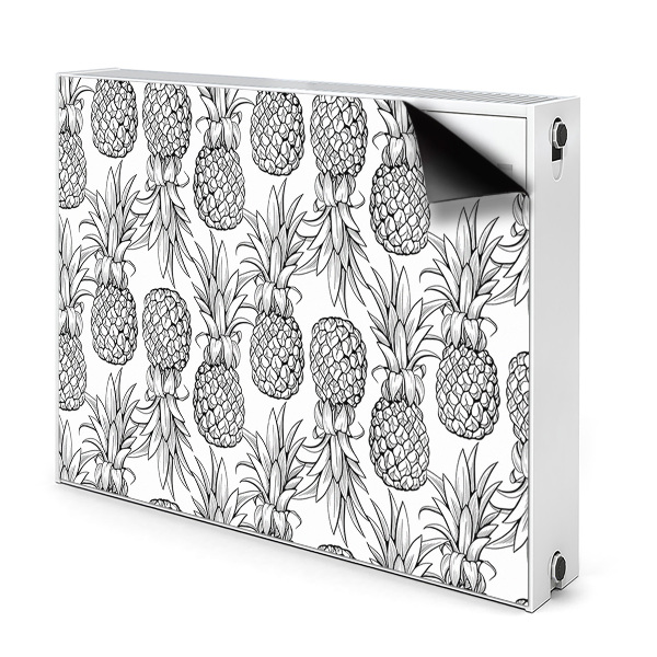 Tapis de radiateur décoratif Ananas