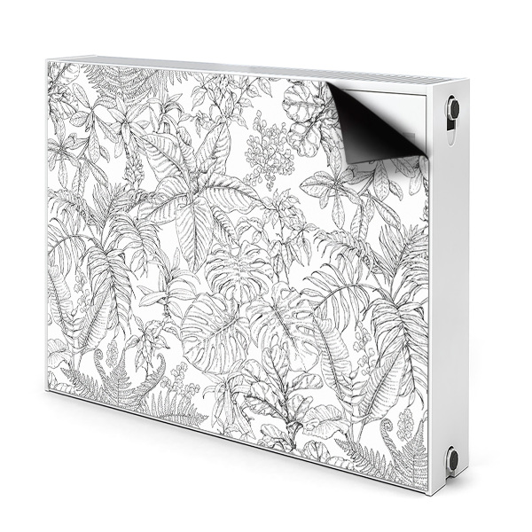 Tapis de radiateur décoratif Schiță Tropicală