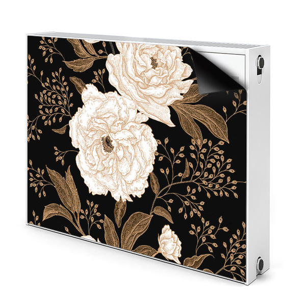 Tapis magnétique pour radiateur Trandafiri În Stil Retro