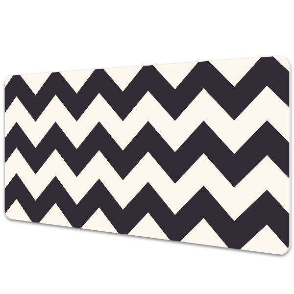 Protectie birou Zig-zaguri geometrice