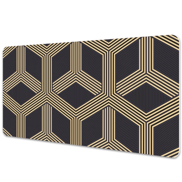 Vectori geometrici colorați Desk pad