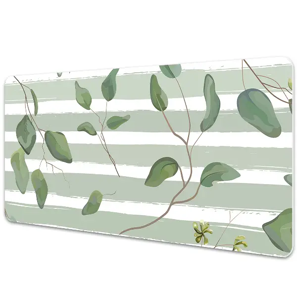 Mapa birou Model floral cu dungi