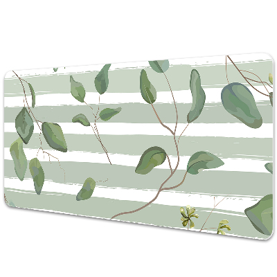 Mapa birou Model floral cu dungi