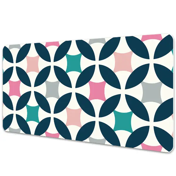 Protectie birou Model geometric pastelat
