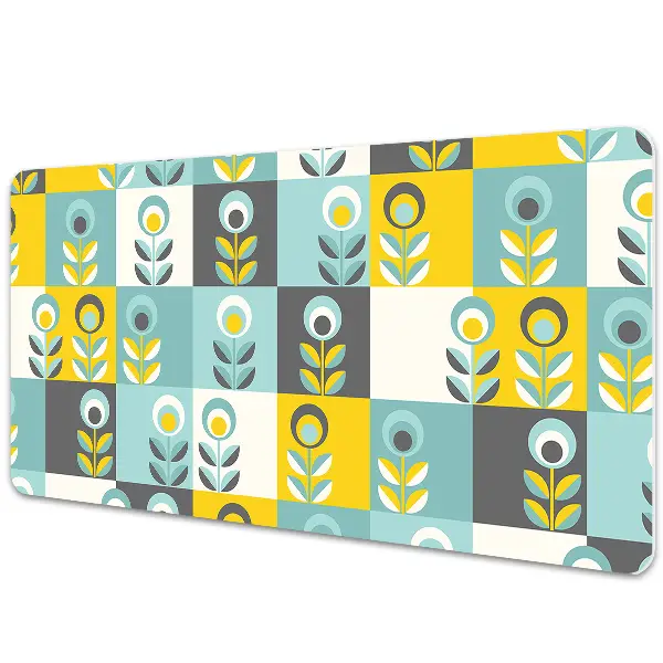 Protectie birou Model geometric scandinav