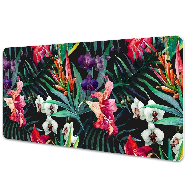 Chevron floral Protecție pentru birou