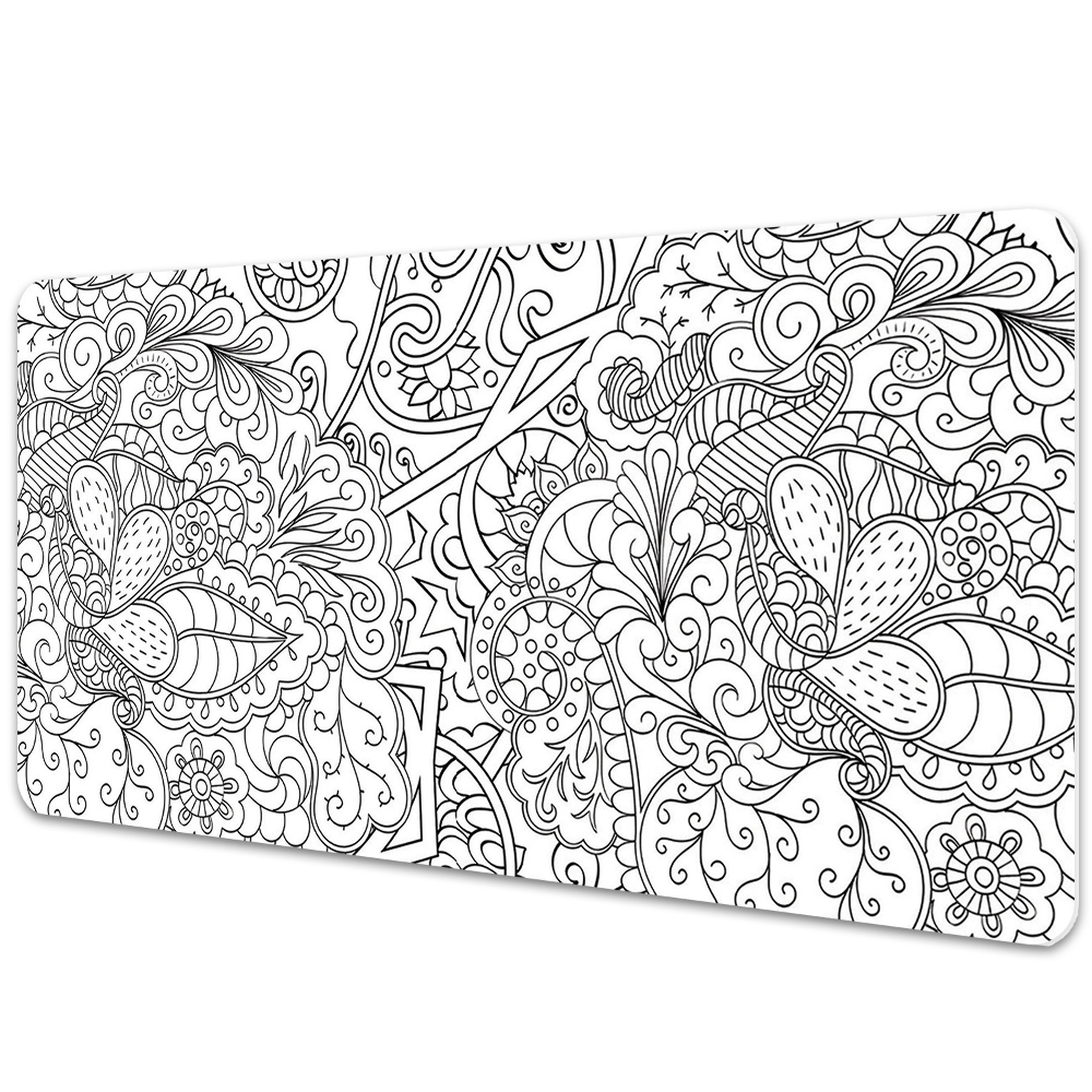 Mapa de birou Plante abstracte