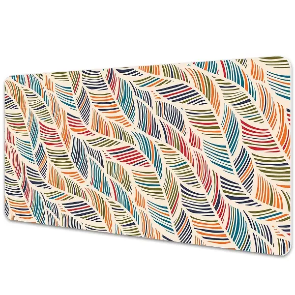 Protectie birou Valuri geometrice colorate
