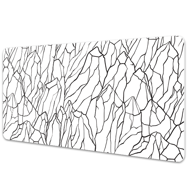 Model floral Desk Pad de protecție