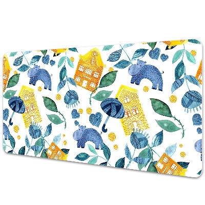 Frunze în negru Suport de birou