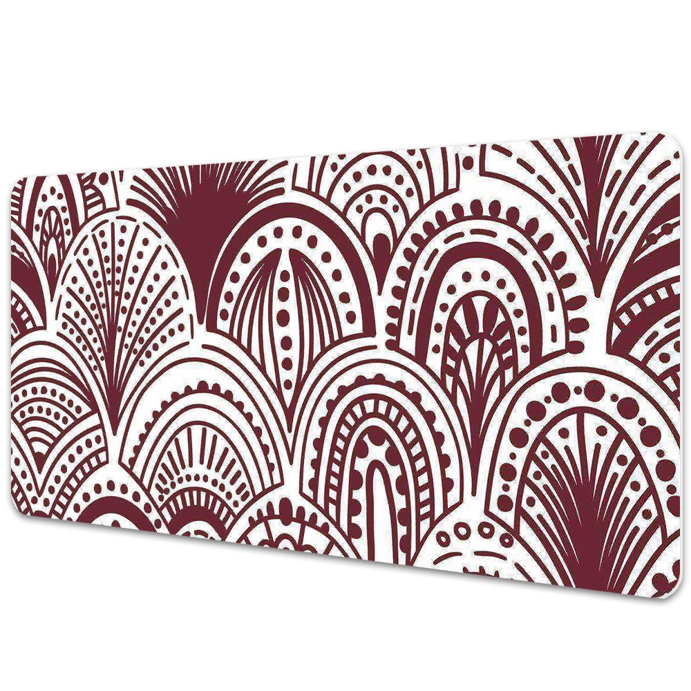 Frunze în gri Desk Pad de protecție