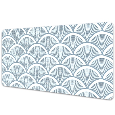 Mapa de birou Model de solzi de pește