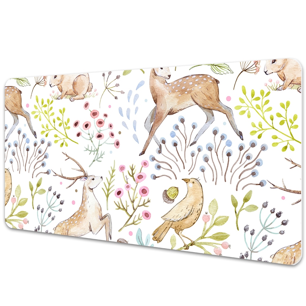 Buchet de flori pictate Desk pad