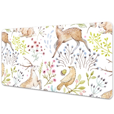 Buchet de flori pictate Desk pad
