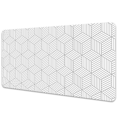 Protectie birou Model geometric 3D de cub