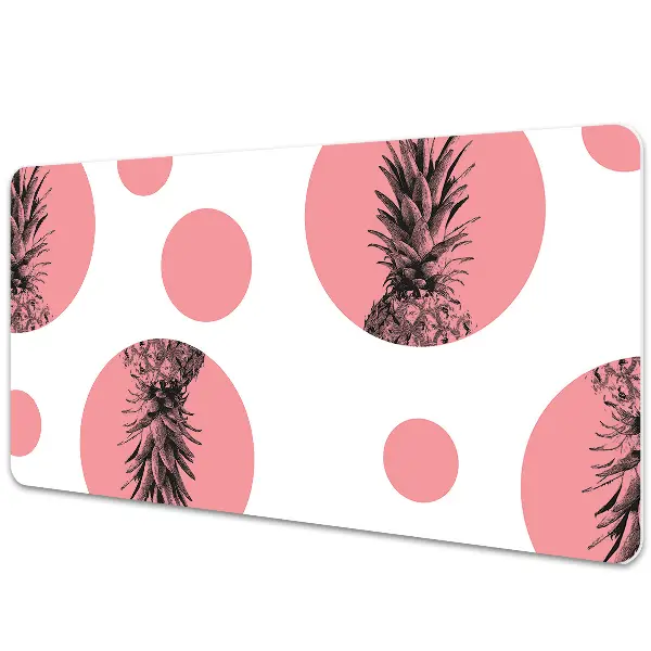 Mapa de birou Ananas roz