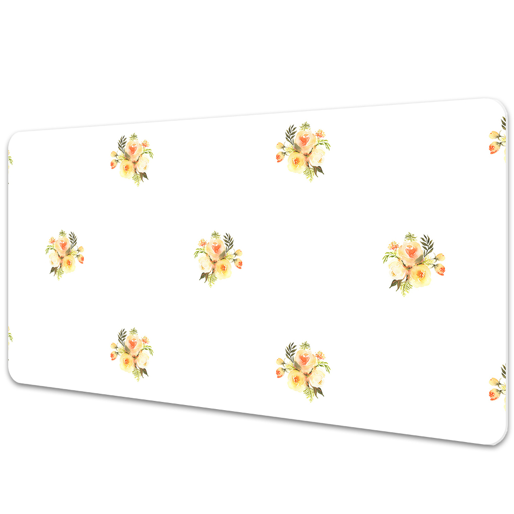 Piatră abstractă albastră Covoraș de protecție pentru birou