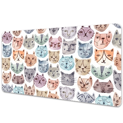 Valuri albastre Desk pad xxl