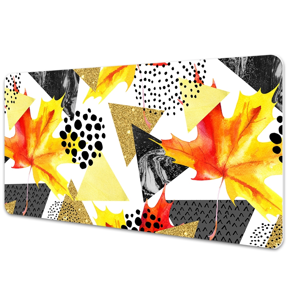 Linii geometrice albastre Desk Pad de lucru