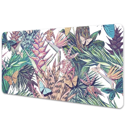 Mapa pentru birou Fluturi printre plante