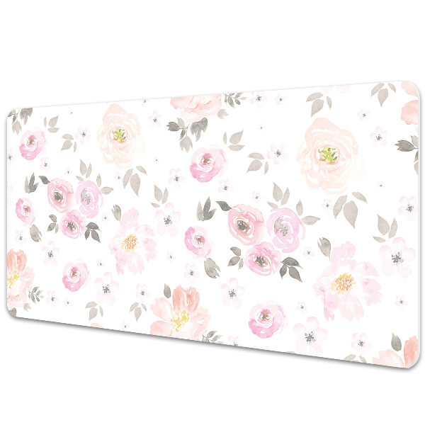 Frumoase flori colorate Desk pad