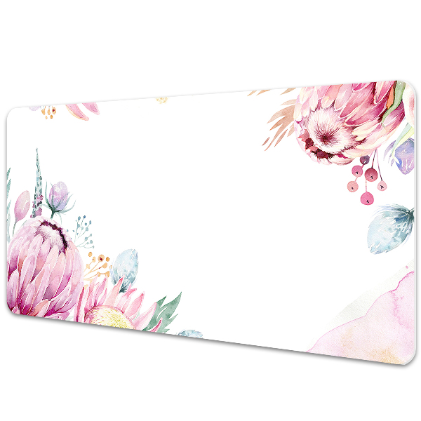Bujori retro Desk pad mare