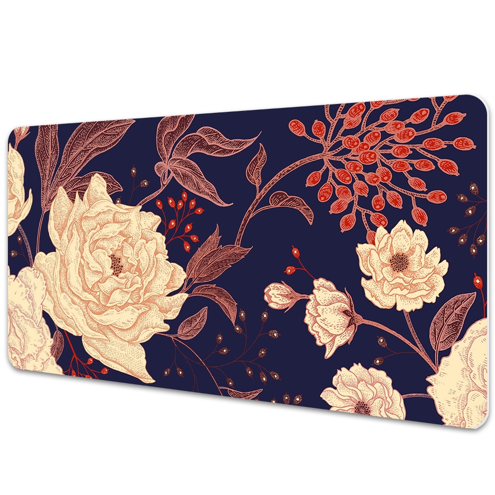 Mapa pentru birou O compoziție de trandafiri și scoruș