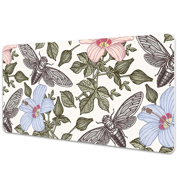 Fluturi transparenți Desk Pad de lucru