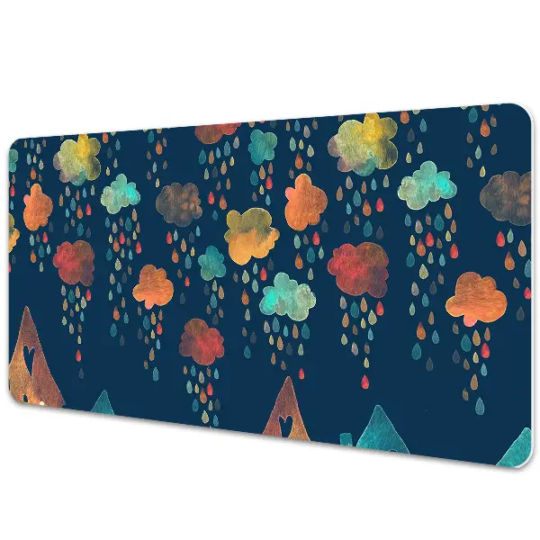 Mapa pentru birou Case colorate