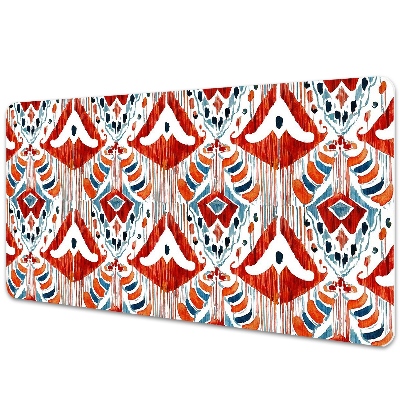 Model floral cu dungi Covoraș de masă xxl