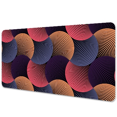 Mapa pentru birou Motiv geometric colorat