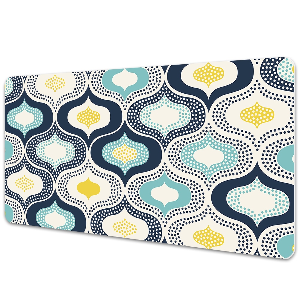 Flori roz Desk Pad