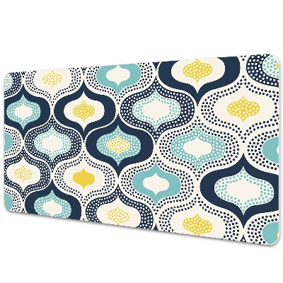 Flori roz Desk Pad