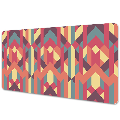 Mapa protectie birou Linii geometrice colorate