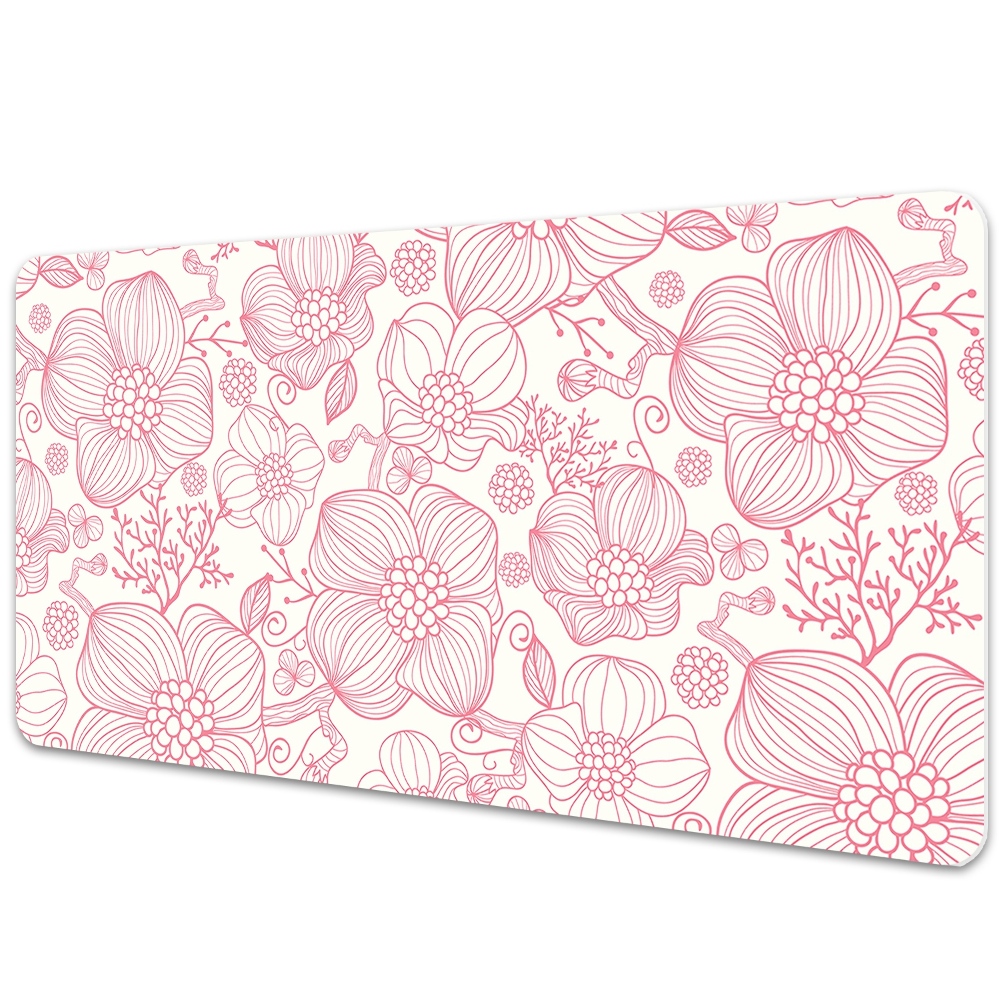 Mapa birou Contururi de flori