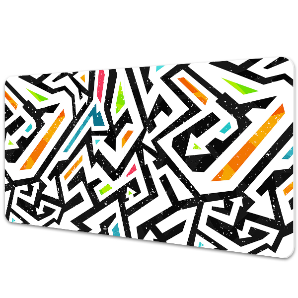Textura plăcilor albe Desk Pad de lucru