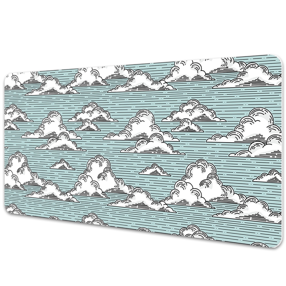 Mapa birou Desen cu nori în stil vintage