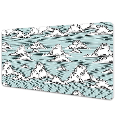 Mapa birou Desen cu nori în stil vintage