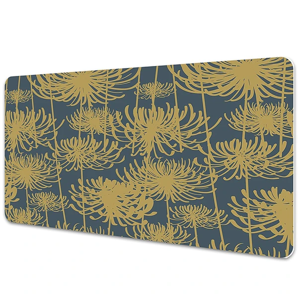 Mapa de birou Motiv floral auriu