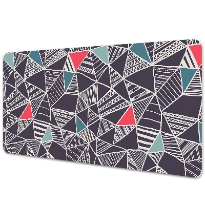 Mapa protectie birou Patchwork negru