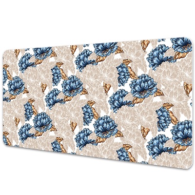 Mapa birou Flori albastre