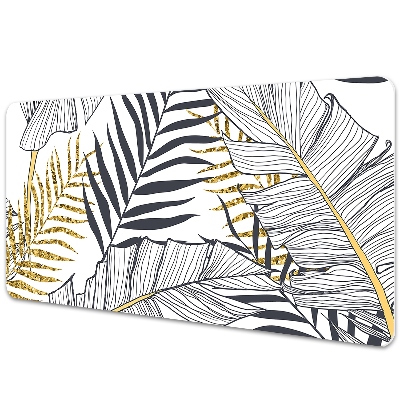 Mapa pentru birou Frunze tropicale desenate