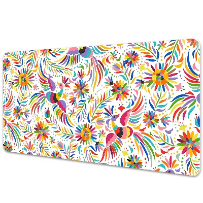 Trandafiri aurii retro Covoraș de masă de lucru