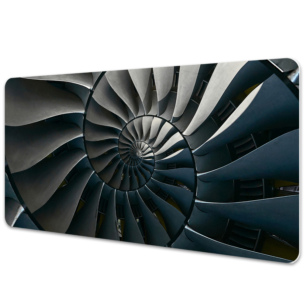 Pete albastre abstracte Covoraș de masă xxl